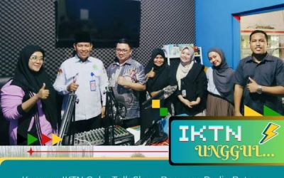 IKTN Gelar Talk Show di Radio Batara Ukui untuk Sosialisasi Kampus dan Penerimaan Mahasiswa Baru